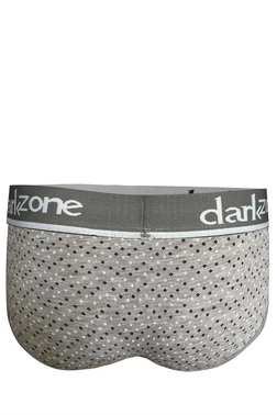 Darkzone Desenli Gri Hipster Erkek Slip  Darkzone DZN6130 - Alternatif Görünüm