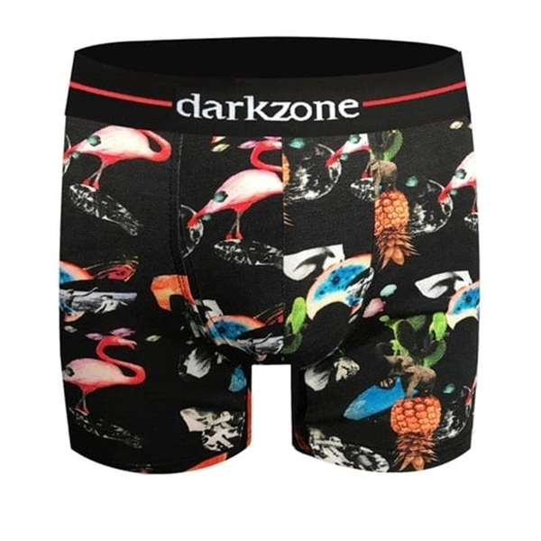 Desenli Pamuklu Erkek Boxer Darkzone DZN2086