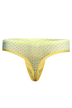 Darkzone Desenli Sarı Erkek Tanga  Darkzone DZN6638 - Alternatif Görünüm
