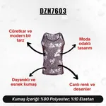 Transparan Desenli Erkek Atlet Darkzone 7603 Görsel farklı açı