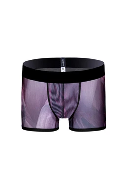 Darkzone Desenli Transparan Erkek Kısa Boxer Darkzone DZN3252