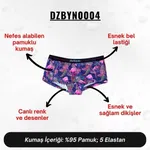 Flamingo Desenli Kadın Boxer Darkzone Dijital Baskılı DZBYN0004 Görsel görsel 9