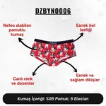 Köpek Desenli Kadın Boxer Dijital Baskılı Darkzone DZBYN0006 Görsel görsel 9