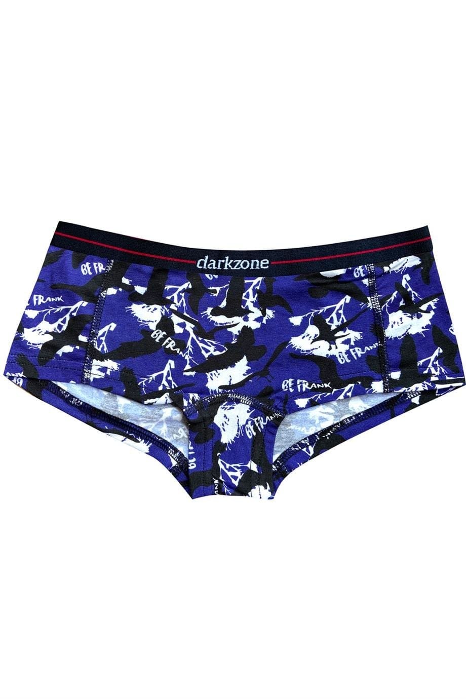 Kuş Desenli Kadın Boxer Darkzone Dijital Baskılı DZBYN0013