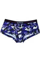 Kuş Desenli Kadın Boxer Darkzone Dijital Baskılı DZBYN0013 Görsel