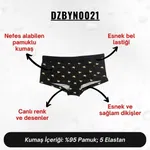 Ördek Desenli Kadın Boxer Dijital Baskılı Darkzone DZBYN0021 Görsel detay görünüm