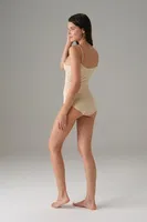 Dikişsiz İnce Askılı İnvisible Body Doreanse 12123 Ten detay görünüm