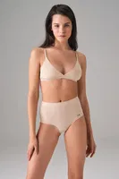 Dikişsiz Kadın Külot Slip Korse Doreanse 5923 Ten