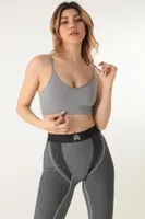 Dikişsiz Örme Kapsız Spor Sütyeni DoReMi 002-000800