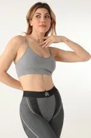 Dikişsiz Örme Kapsız Spor Sütyeni DoReMi 002-000800 detay görünüm