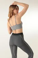 Dikişsiz Örme Kapsız Spor Sütyeni DoReMi 002-000800 görsel 4