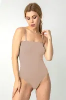 Dikişsiz Spor Body DoReMi 002-000105 Vizon görsel 8