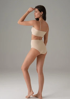 Doreanse Dikişsiz Yüksek Bel Marka Baskılı Slip Doreanse 7003 - Alternatif Görünüm