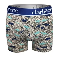 Darkzone Dinazor Desenli Krem Erkek Boxer Darkzone DZN2692