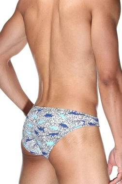 Darkzone Dinozor Desenli Krem Erkek Slip Darkzone DZN6484 - Alternatif Görünüm