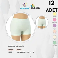 Dondeza Raporlu Kız Çocuk Boxer 12'li Dondeza 440