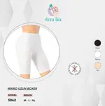 Mikro Kadın Uzun Boxer Dondeza 5062 Beyaz