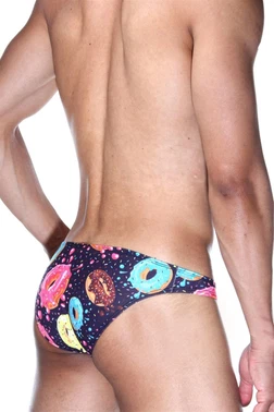 Darkzone Donuts Desenli Erkek Slip (Dijital Baskılı)  Darkzone DZN6063 - Alternatif Görünüm