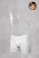 Erkek Çocuk Boxer Doreanse 550 Beyaz
