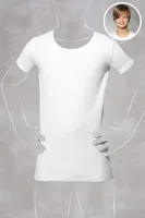Erkek Çocuk T-shirt  Doreanse 700 Beyaz