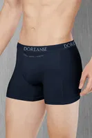 Doreanse Erkek Cepli %96 Pamuk Boxer 1790 Lacivert görsel 5