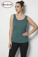 DoReMi Bayan Tişört 002-000569 Yeşil görsel 5