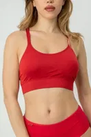 DoReMi Çapraz Sırt Askılı Pedli Spor Sütyen 002-000146 farklı açı