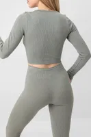 DoReMi Seamless Uzun Kollu Fitilli Büstiyer 002-000133 görsel 6