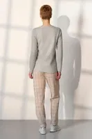 Ekoseli Uzun Kollu Kadın Pijama Takımı Doreanse 25K4043 detay görünüm