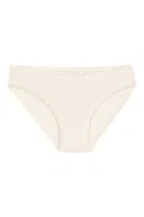 Ekru 6'lı Paket Modal Dantelli Kadın Bikini Külot Yıldız 3902 Ekru detay görünüm