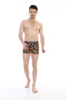 Emoji Desenli Dijital Baskı Çift Kaplan Erkek Boxer 796 Görsel detay görünüm