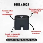 Erkek Antrasit Bambu Boxer Darkzone DZNBM2008 görsel 4