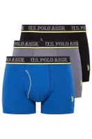 U.S. Polo Assn. 3Lü Pamuklu Erkek Boxer 80508 Görsel