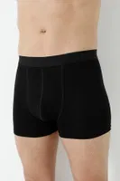 Erkek Bambu Boxer Siyah 3lü Paket Arma Yıldız 1172 - 3 ADET Siyah görsel 4