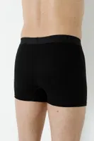 Erkek Bambu Boxer Siyah 3lü Paket Arma Yıldız 1172 - 3 ADET Siyah detay görünüm