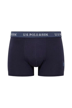 Us. POLO Assn. U.S. Polo Assn. Erkek 3Lü Pamuklu Boxer 80515 - Alternatif Görünüm