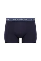 U.S. Polo Assn. Erkek 3Lü Pamuklu Boxer 80515 detay görünüm
