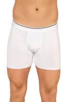 Erkek Beyaz Modal Pamuklu Boxer Şort Özkan 11256 Beyaz görsel 5