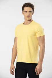 Cacharel Bisiklet Yaka Pamuklu Likralı Erkek T-shirt Cacharel 1331