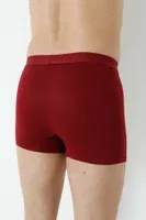 Erkek Bordo Bambu Boxer 3lü Paket Arma Yıldız 1172 - 3 ADET Bordo detay görünüm
