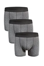 Darkzone Erkek Boxer Antrasit 3'Lü Set Darkzone DZN3333ANT