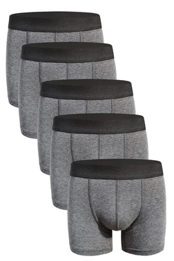 Darkzone Erkek Boxer Antrasit 5'Li Set Darkzone DZN5555ANT