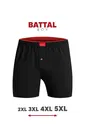 Erkek Boxer Battal Boy Süprem Düğmeli %100 Pamuklu ÖTS 2655