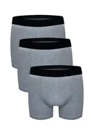 Erkek Boxer Gri 3'Lü Set Darkzone DZN3333GR