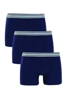 Erkek Boxer Lacivert 3'Lü Set Darkzone DZN3333LCV