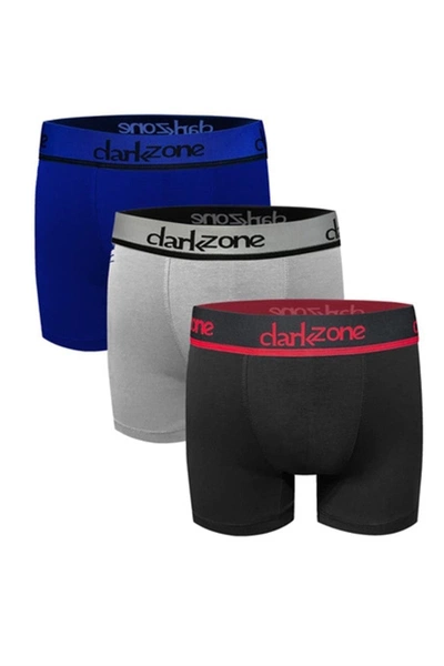 Erkek Boxer Modal 3'Lü Set Darkzone DZN20903B