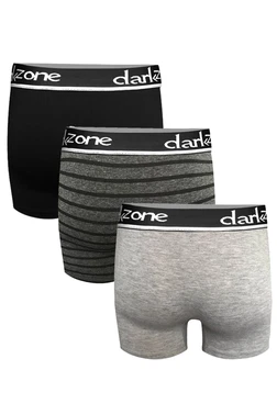 Darkzone Erkek Boxer Pamuklu 3'Lü Set Darkzone DZN9102 - Alternatif Görünüm