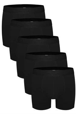 Darkzone Erkek Boxer Siyah 5'Li Set Darkzone DZN5555SY