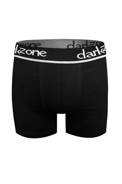 Erkek Boxer Siyah Pamuklu Darkzone DZN2701