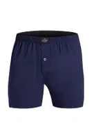 Erkek Boxer Süprem %100 Pamuklu ÖTS 2655 İndigo detay görünüm